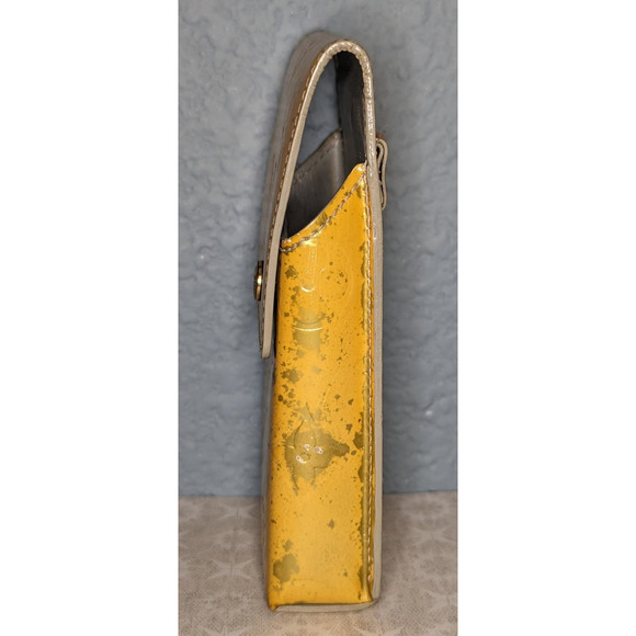 Louis Vuitton Yellow Monogram Vernis Cigarette Case Pouch Vintage Rare - Picture 7 of 10